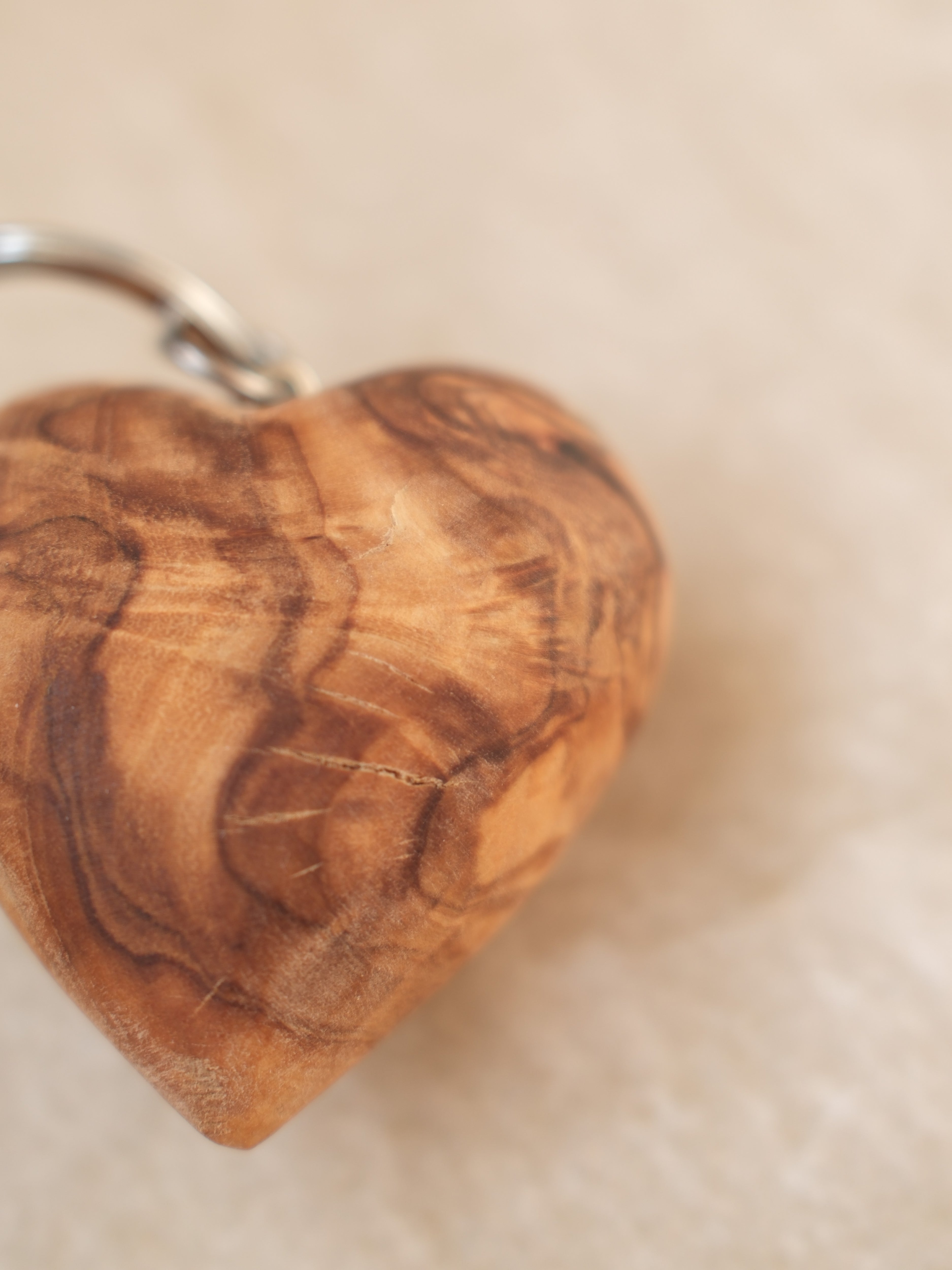 Portachiavi a forma di cuore